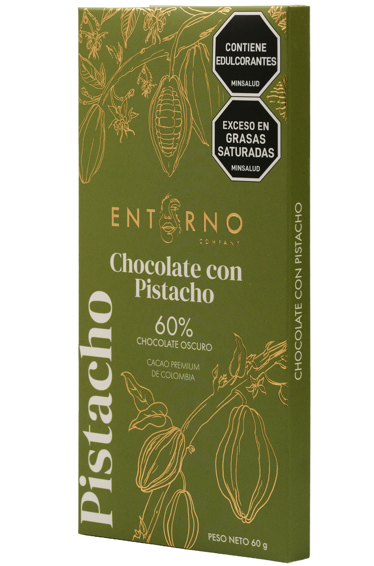 Chocolate de Pistacho x10